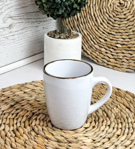 Чашка Intrendo Gasto Golden 360 мл rim white IN0036GAS